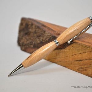 Beech fancy slimline chrome pen