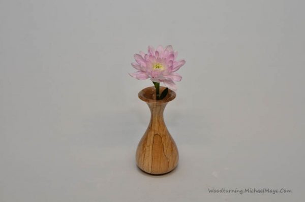 Spalted Beech bud vase 1