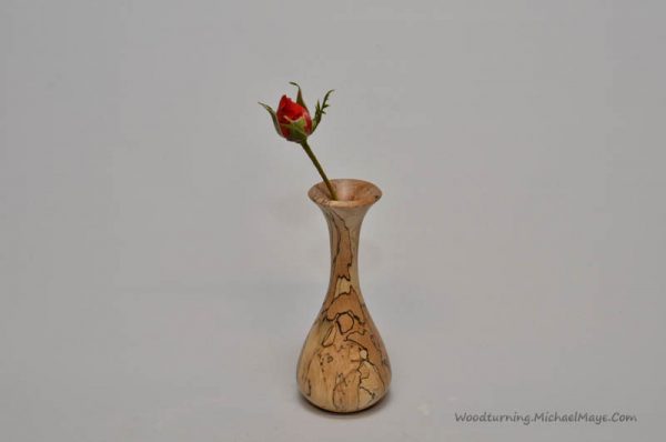 Spalted Beech bud vase 2
