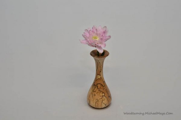 Spalted Beech bud vase 2