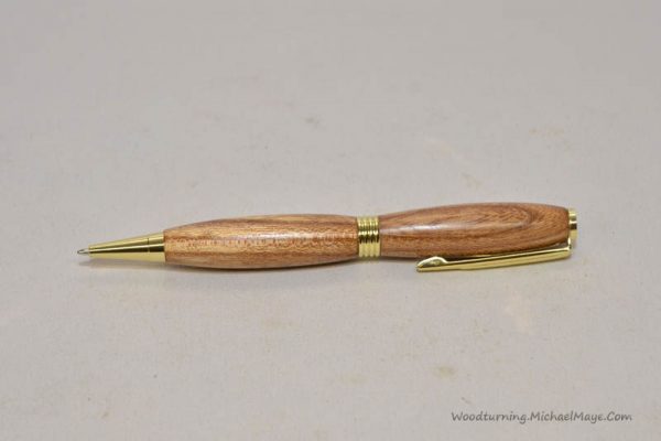 Elm streamline gold pen