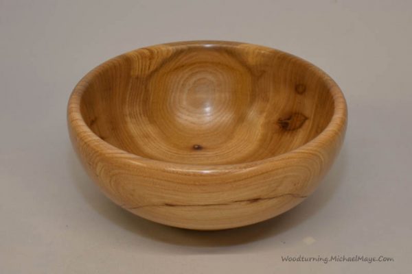 Elm bowl 8 x 4