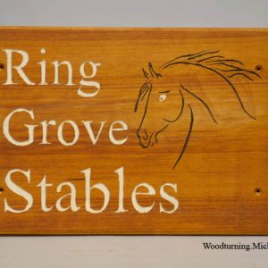 Horse Stables Sign